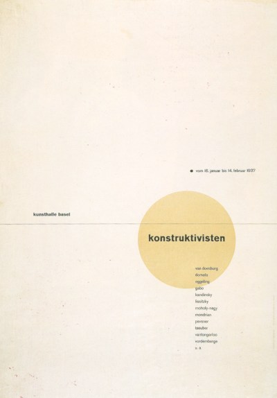 Jan Tschichold poster